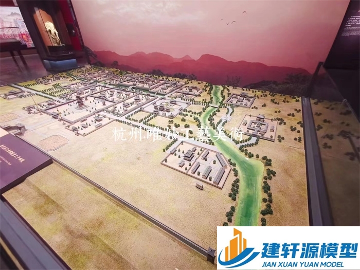 尚志微缩模型法门寺